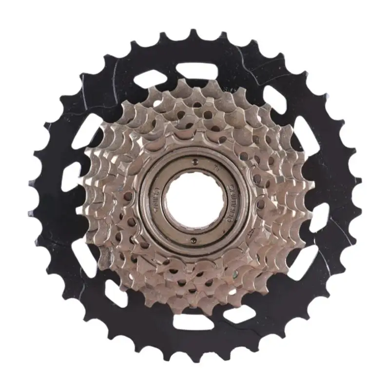 7/6 Speed 14-28T/14-34T Mountain Bike Flywheel Bike Sprocket Aluminum Alloy Bicycle Tire Sprocket For Cycling Bike Part