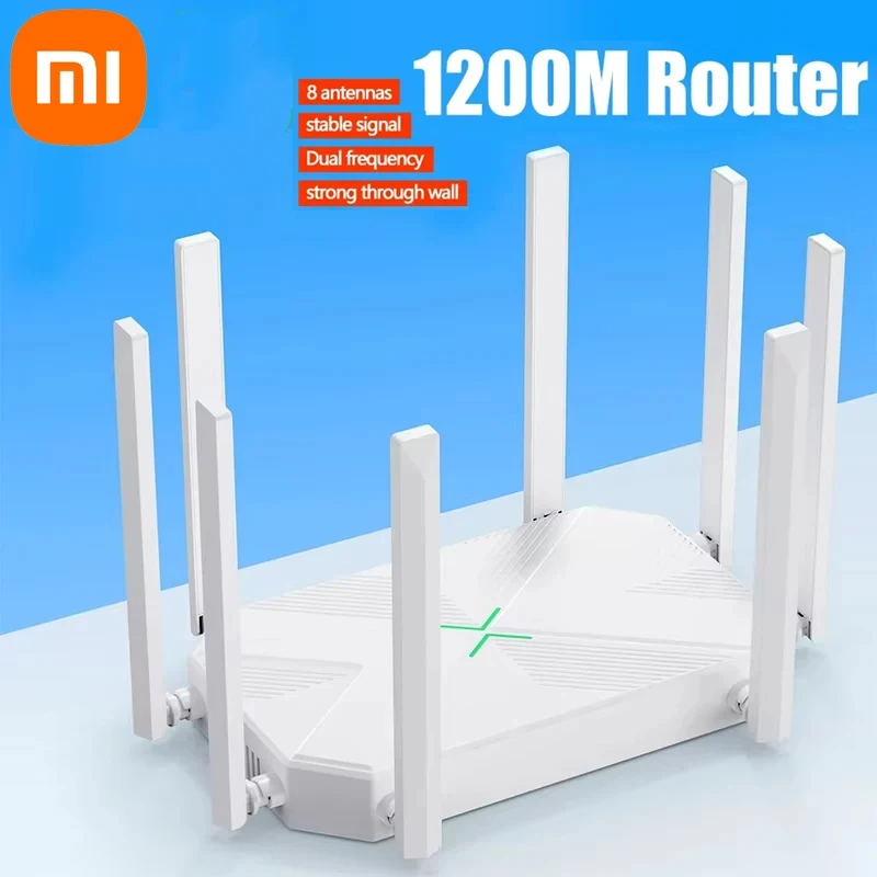 Xiaomi  Router Booster Router Support AP Broadband WiFi Repeater Signal Amplifier for Home Office with Firewall 8 antennas