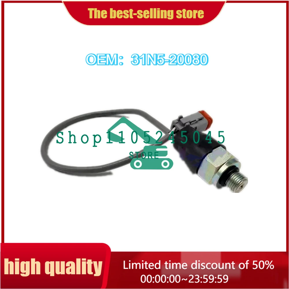 

31N5-20080 31NA-20080 31N4-31250 для R140W R170W R200W R290LC R300LC R305LC 450LC Датчик давления Детали экскаватора