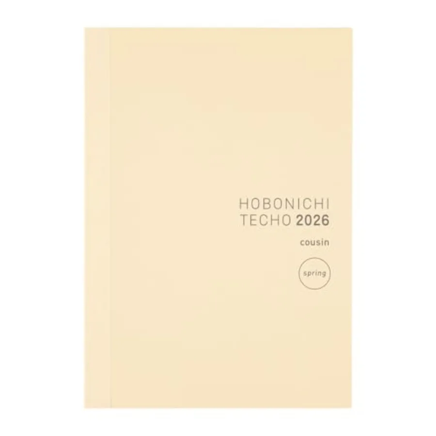 

Hobonichi Techo 2026 Cousin Book A5, Japanese, Daily, April Start, Monday Start, Planner