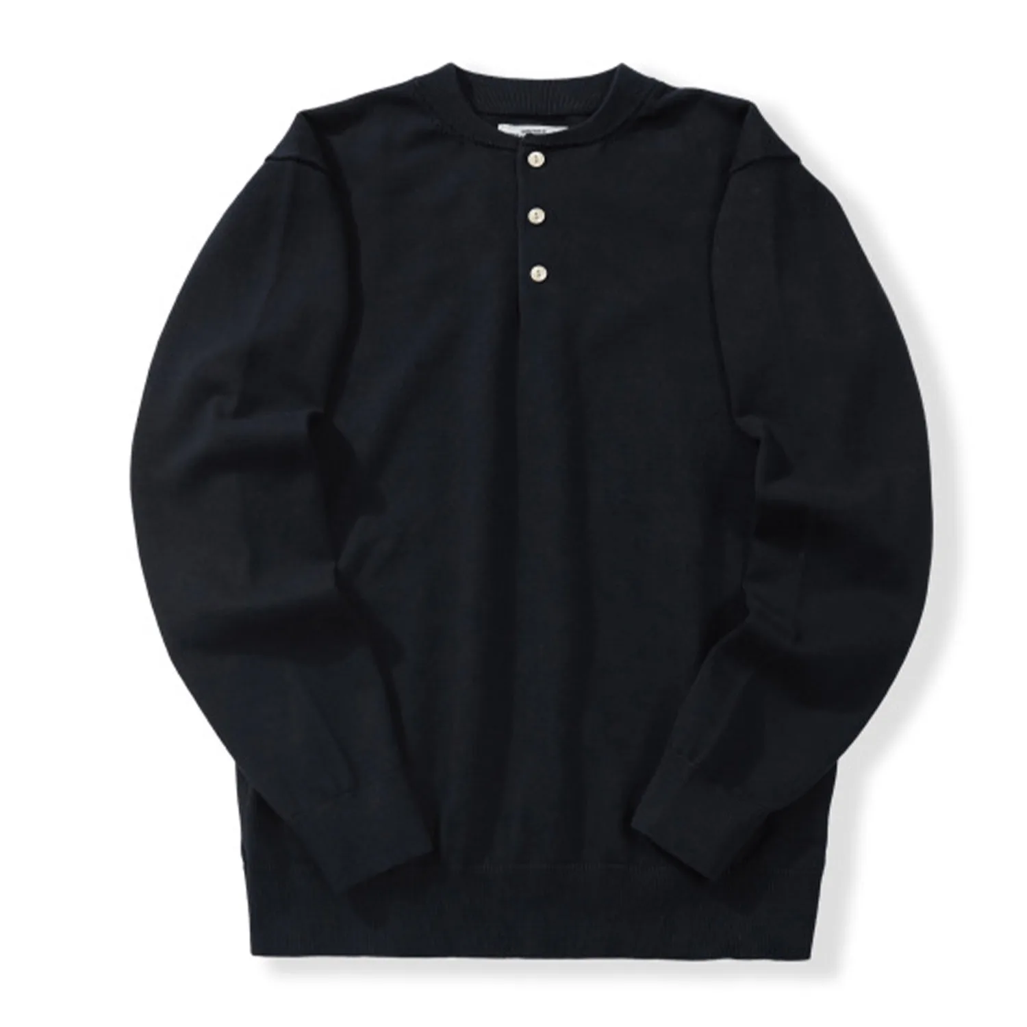 

Сплошной цвет пуловер с длинными рукавами вязаный свитер футболка с воротником Генри тренировочная рубашка на шнуровке уличная футболка для кемпинга и пешего туризма