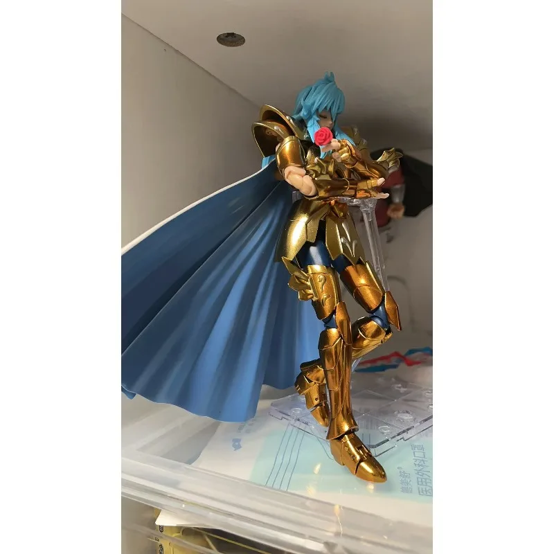 

In stock Pisces Aphrodite Cloth MC Model Metal Club Saint Seiya Myth EX Gold Knights of The Zodiac Action Figure Toys Gifts