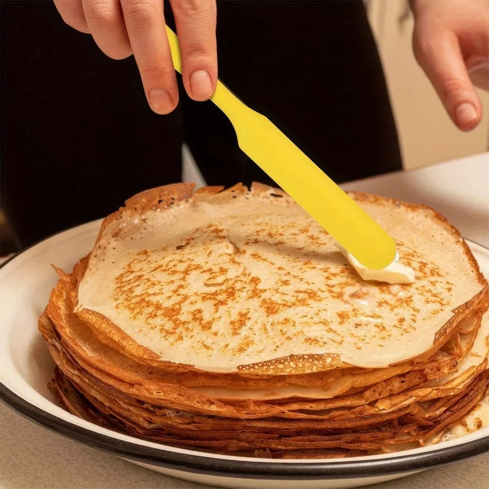 2pcs Long Handle Food Grade Non Stick Butter Cooking Silicone Spatula Set Cookie Pastry Scraper Cake Baking tools for kitchen
