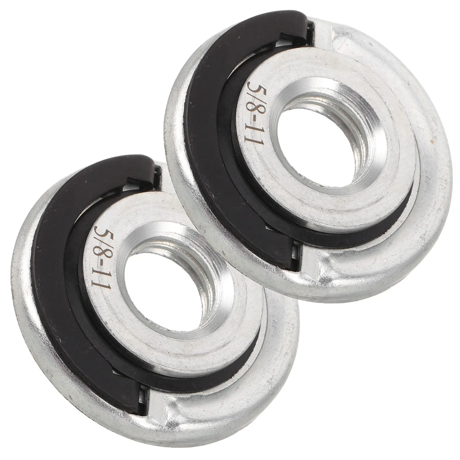 

2Pcs Angle Grinder Flange Nuts Silver 4.50x4.50x0.80cm Universal Grinder Quick Release Flange Nut Locking Nut for Cutting Disc