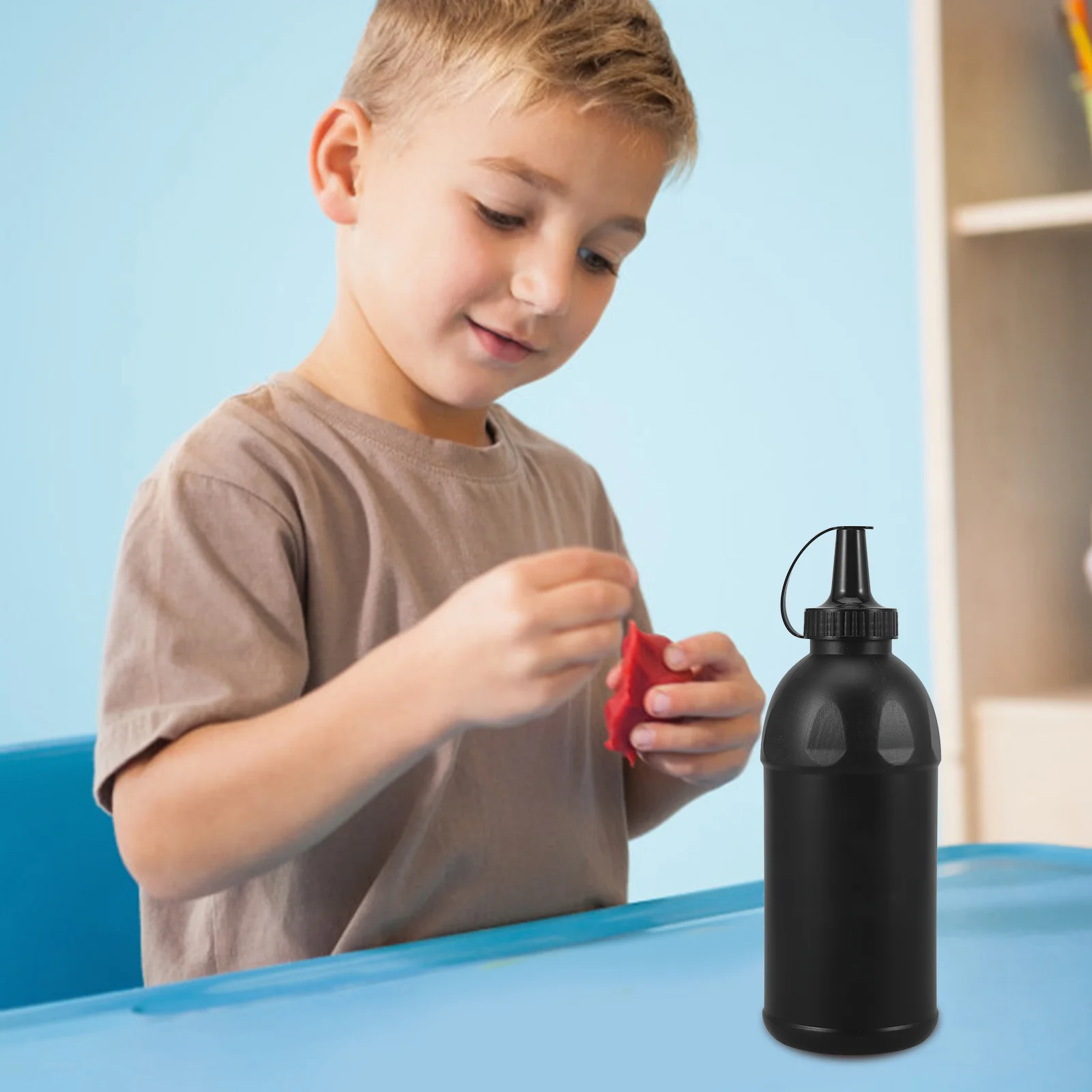 Giocattoli riutilizzabili per bottiglie per bambini Squirt Black Outdoor Child