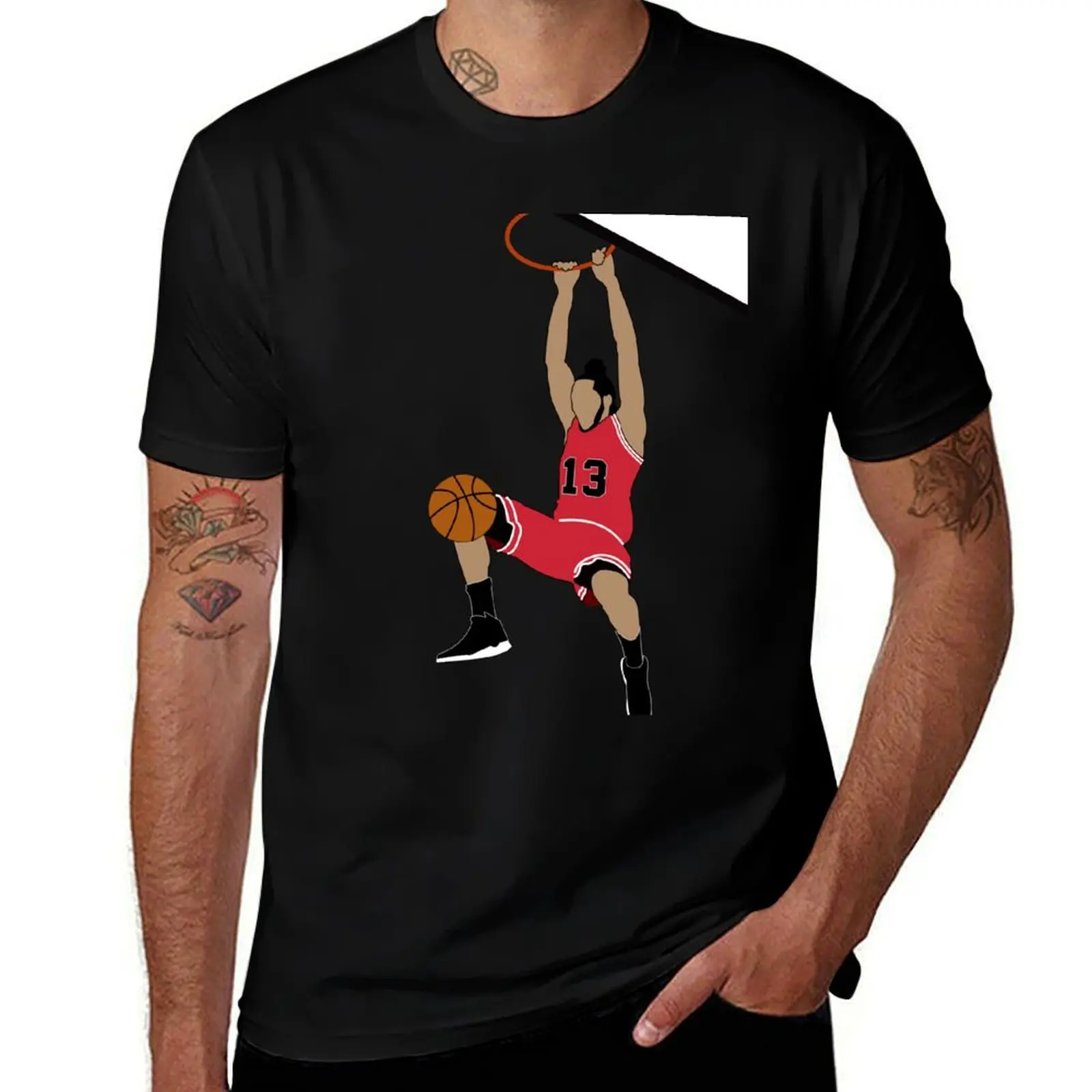 

Joakim Noah T-Shirt t shirt man designer t shirts for man pack cotton T-Shirt