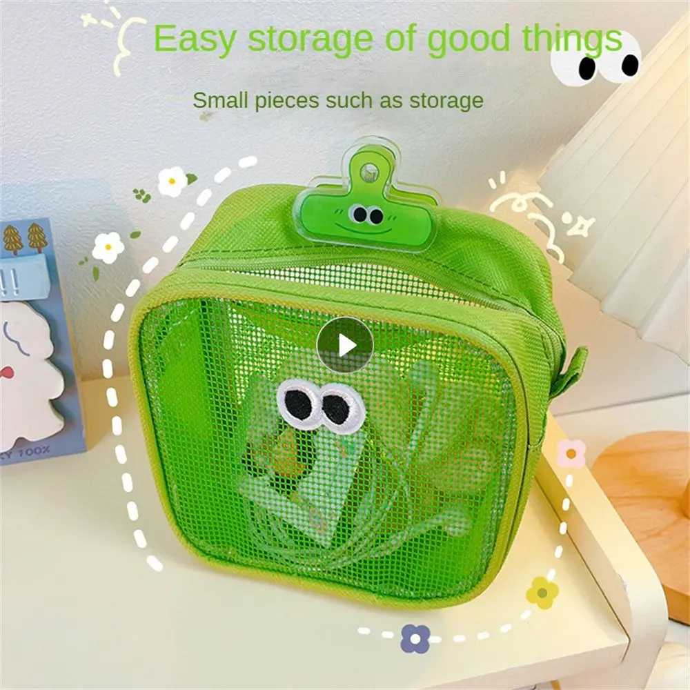 Cosmetic Bag Multipurpose Easy To Access Small Size 4 Colors Travel Gadgets Portable Cosmetic Bag Wear-resistant And Durable