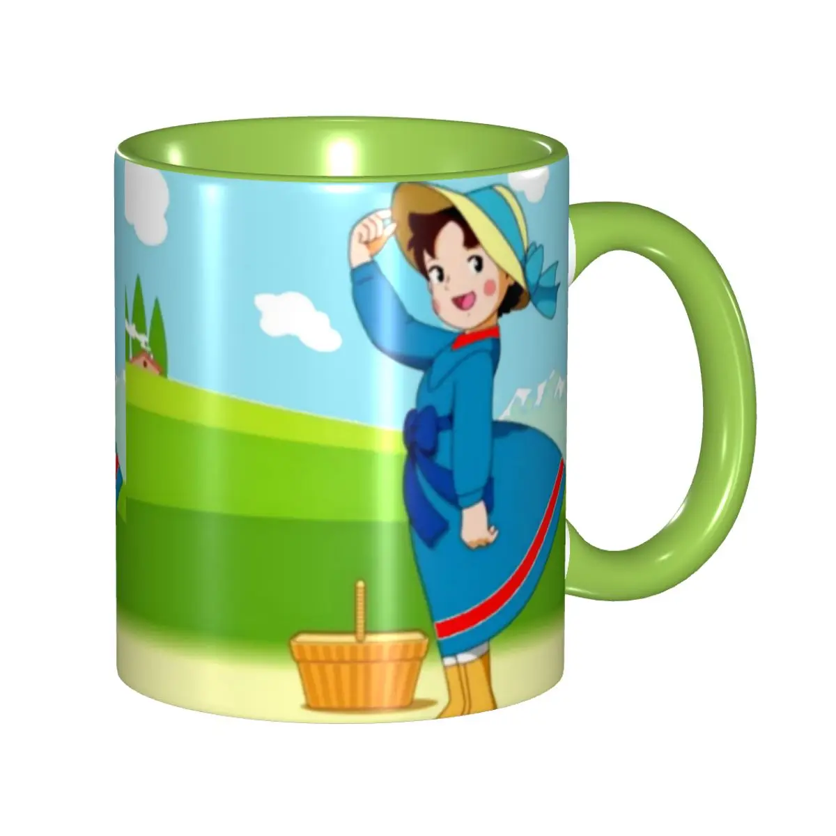 

Heidi Is Happy To Coffee Mug DIY Personalized Heidi And Peter Ceramic Mug Creative Present