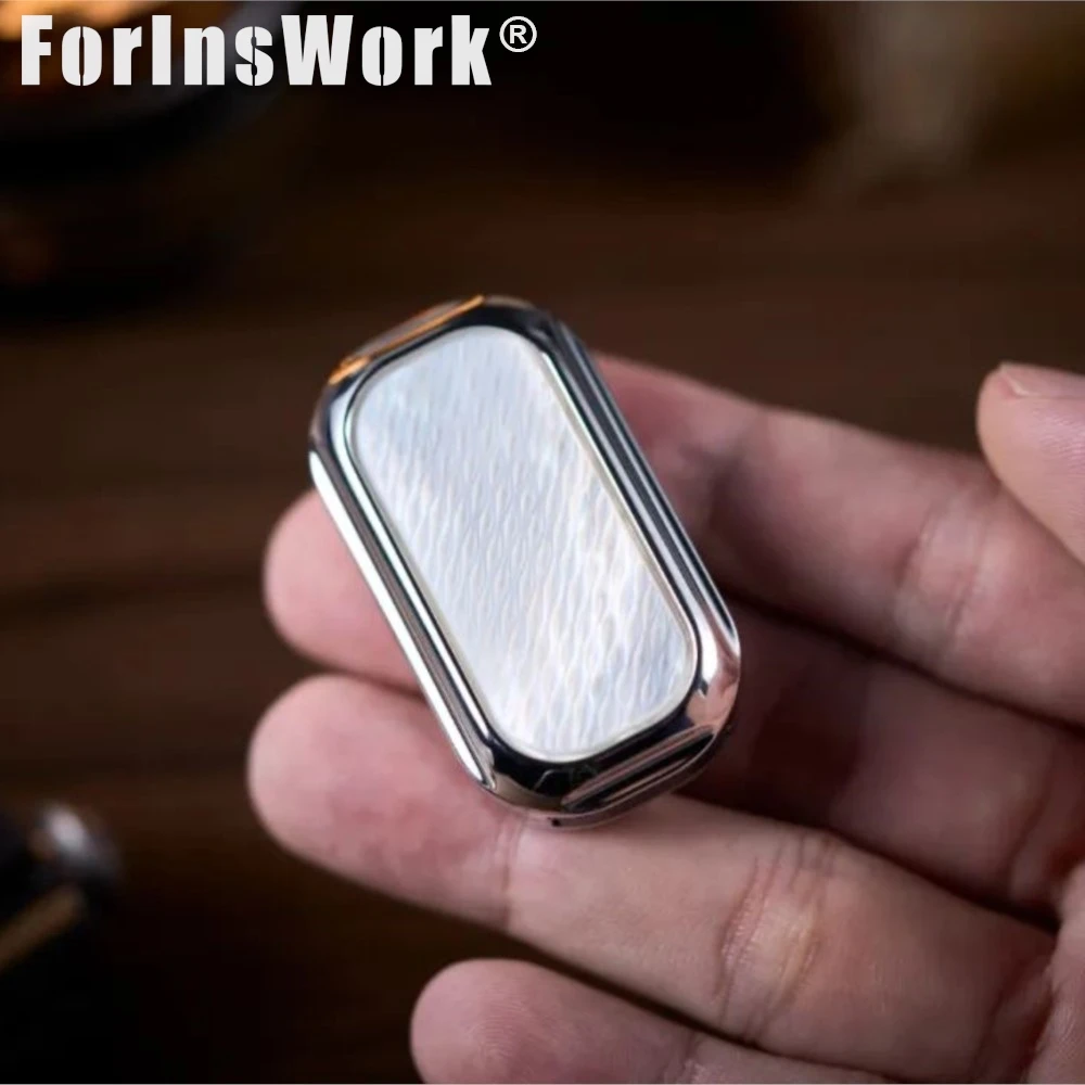 01EDC White Fritillaria Patch Stainless Steel Polished Main Body Mechanical Structure Limited 150pcs