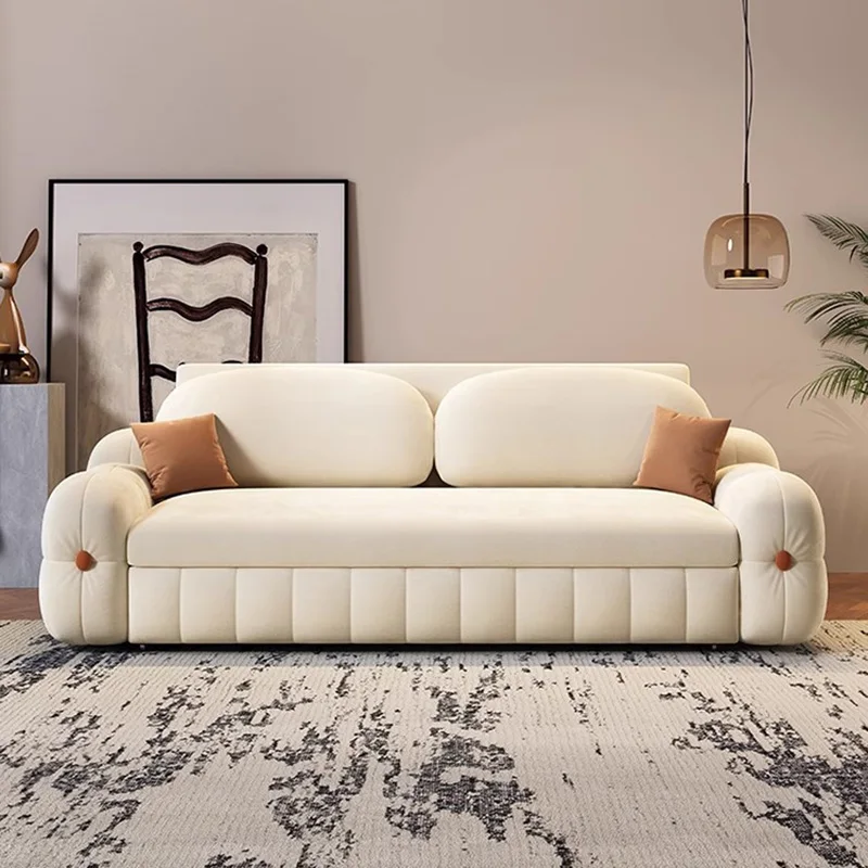 

Cute White Living Room Sofas Cloud Fashion Interior Ergonomic Balcony Living Room Sofas Luxury Sillon Cama Room Decorations