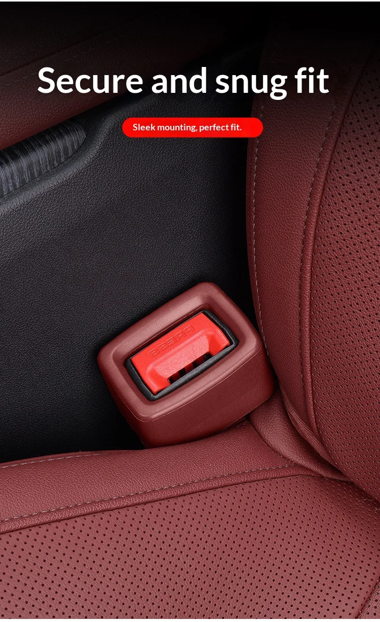 Auto-Sicherheitsgurt-Verlängerung: Sicherheitsgurt-Verschluss-Stecker, Dicke Einsatzbuchse, Verlängerungsschnalle – Detail 4