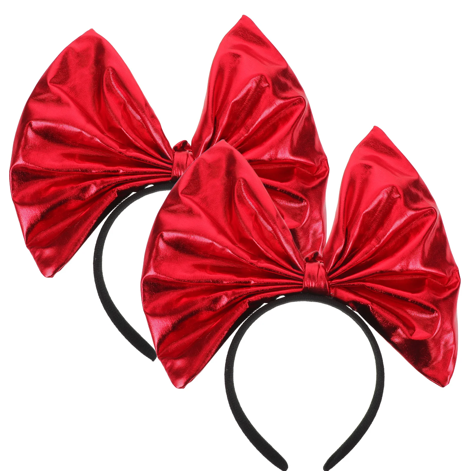 

2 Pcs 's Headband Bow Hair Clasp Bowknot Hoop 3d Accessory for Three-dimensional Miss