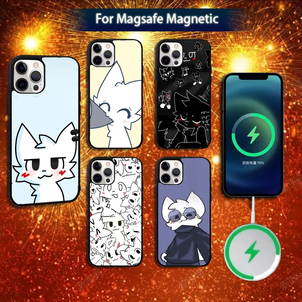 

Cute B-Boykisser-es Furry Phone Case For iPhone 16e,16,15,14,13,12,11,Plus,Pro,Max,Mini Magsafe Magnetic Wireless Charging