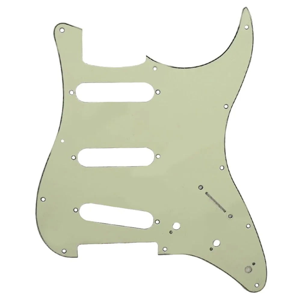 

Tools Guitar Pickguard 11 Holes Celluloid Colorful Easy To Install Efficient Electric PVC Precision Replacement