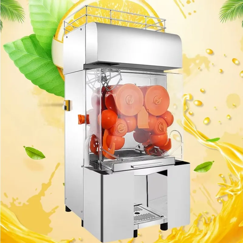 High-quality automatic professional electronic juicer, commercial orange and lime juicer