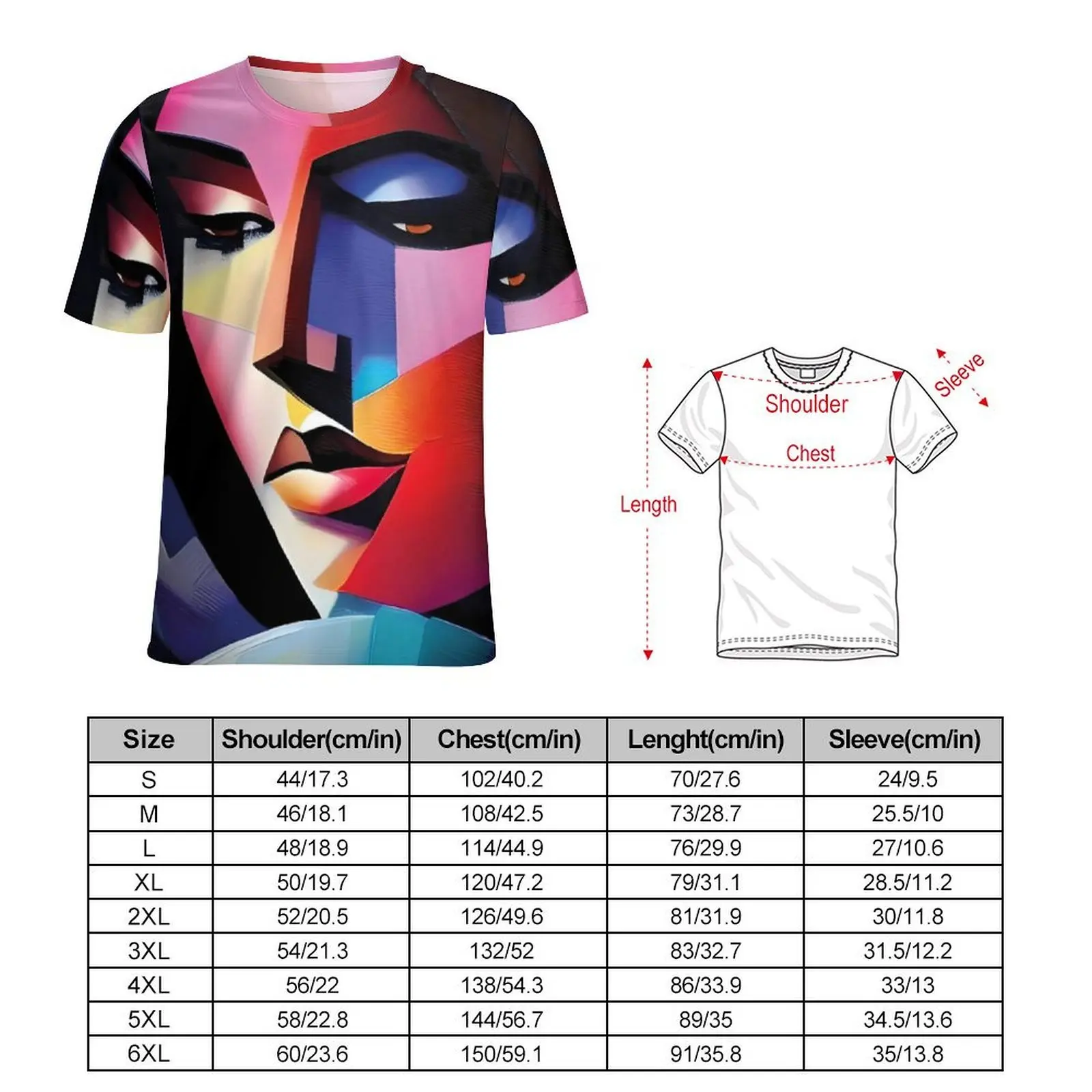 Men Nice Lady Face T-Shirt Board Print Popular T-Shirts Short Sleeve Printed Tshirt Wholesale Beach Casual Oversized Tees