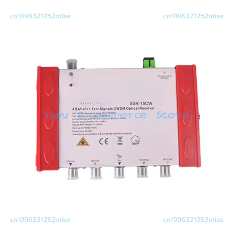 

SSR-15CW SAT-IF Satellite Receiver Optical 1550nm Fibre