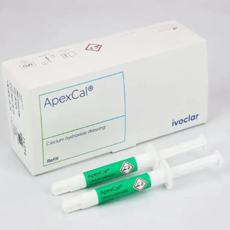 Ivoclar ApexCal Dental Calcium Hydroxide Disinfection Paste Oral Restoration Consumables Root Canal Disinfection Sterilization