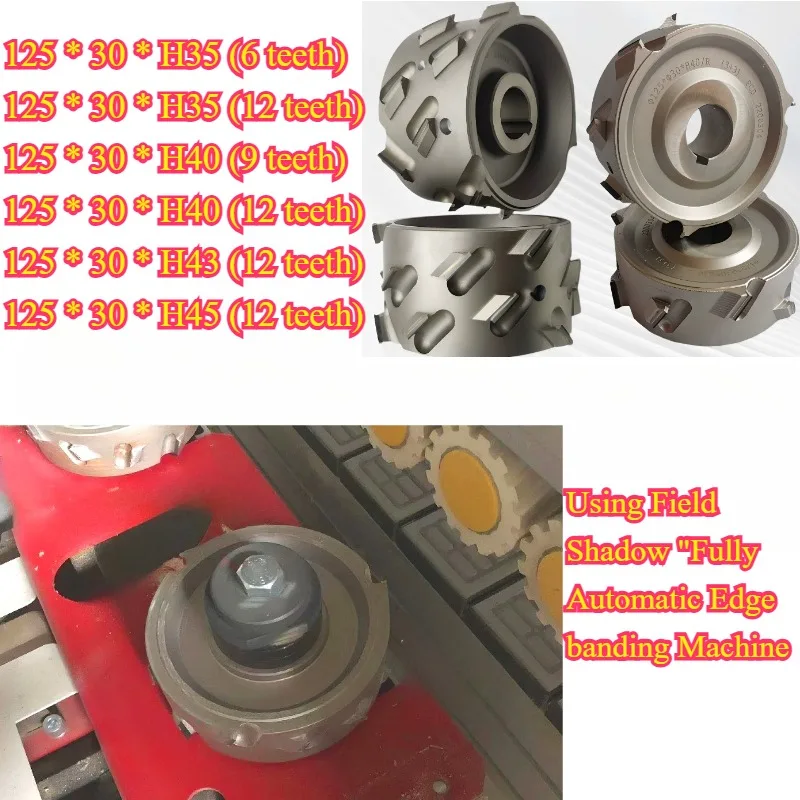 Automatic Edge Banding Machine PCD Diamond Pre-milling Cutter Woodworking Tool High Speed Edge Banding Edge Milling Cutter