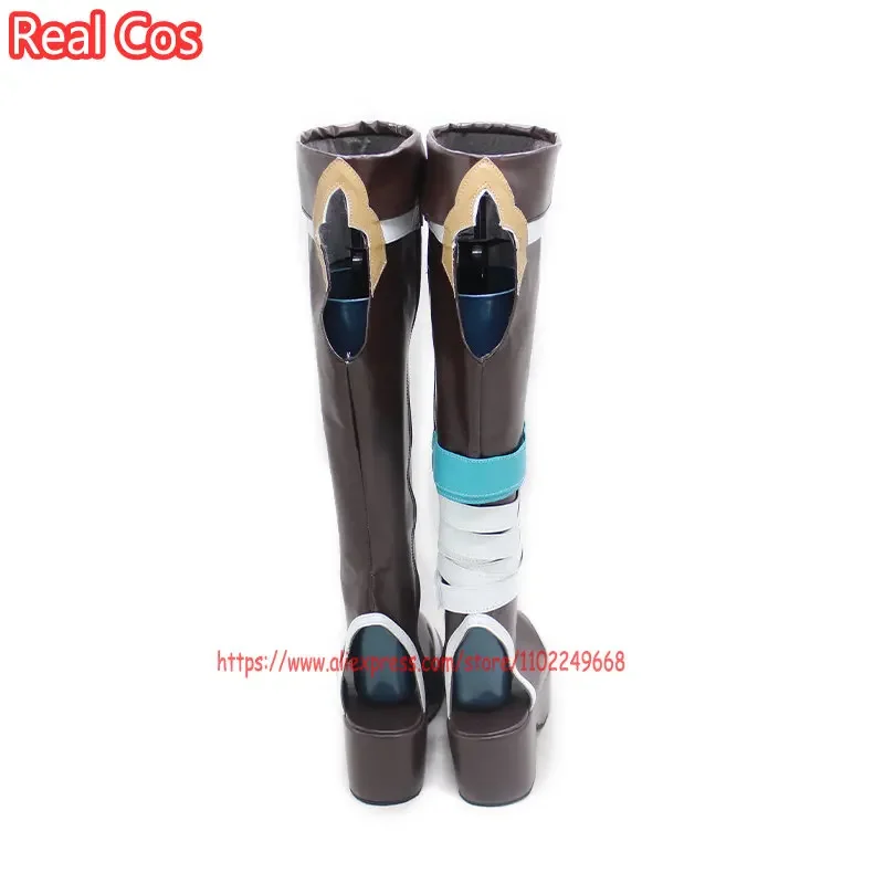 WAT RealCos Anime Game Genshin Impact Gorou Cosplay Women Shoes Boots Props Halloween Party Accessories Customization C 2025 New