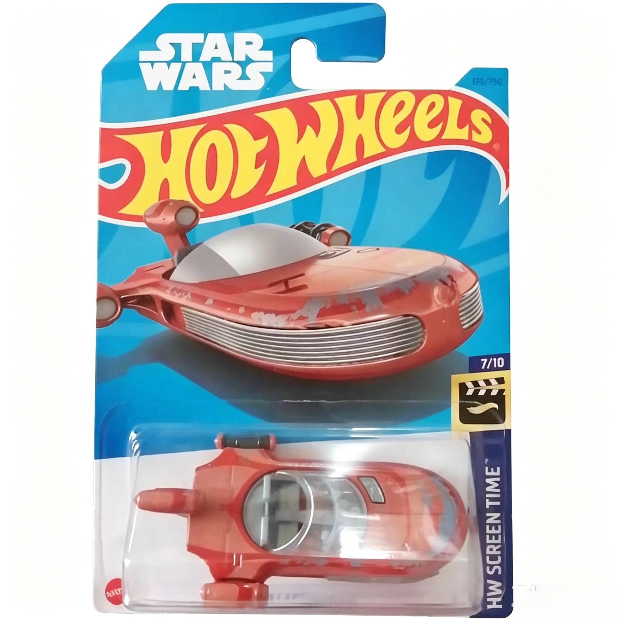 Coche Hot Wheels Original X-34 Landspeeder Star Wars juguete para niño 1/64 Diecast Voiture aleación modelo Juguete colección regalo de cumpleaños