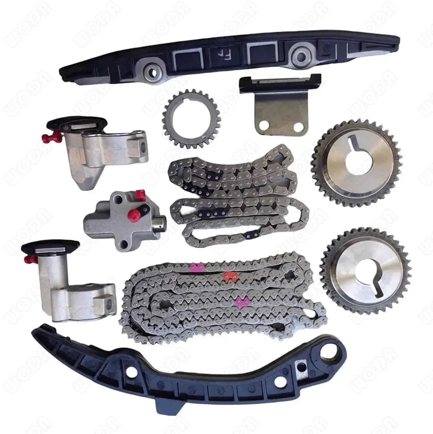 

VQ25DE VQ35DE Timing Chain Kit for 2.4L/2.5L/3.5L Q50 Q70 Qashqai Primera Uk 13028-JK00A 13028-AL510