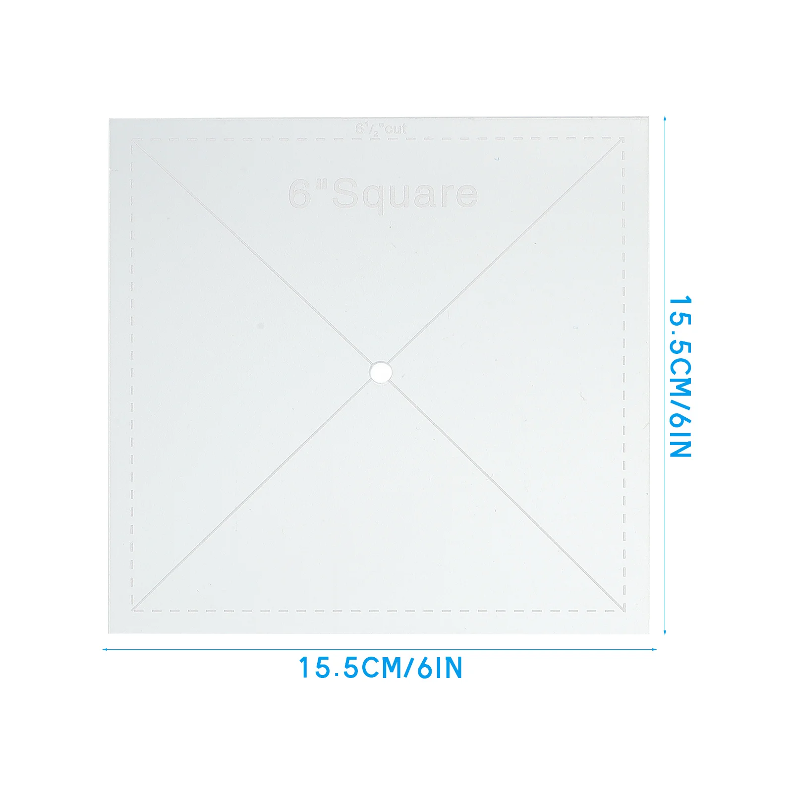 4Pcs Professional Patchwork Quilting Ruler Set Sewing Tools Fabric Stitching Template Acrylic DIY Patchwork Supplies Portable