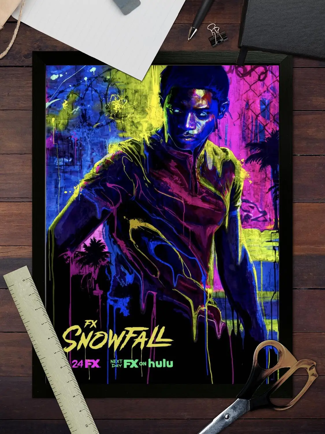 ملصق فني من قماش تساقط الثلوج، لوحة فنية جدارية، طباعة صور، عائلة حديثة، ديكور غرفة النوم، ملصقات، لوحة زخرفية