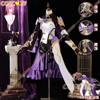 Elysia Cosplay Game Honkai Impact 3: Elysia Miss Pink Cosplay Costume With Prop Halloween Carnival Party Event Costume