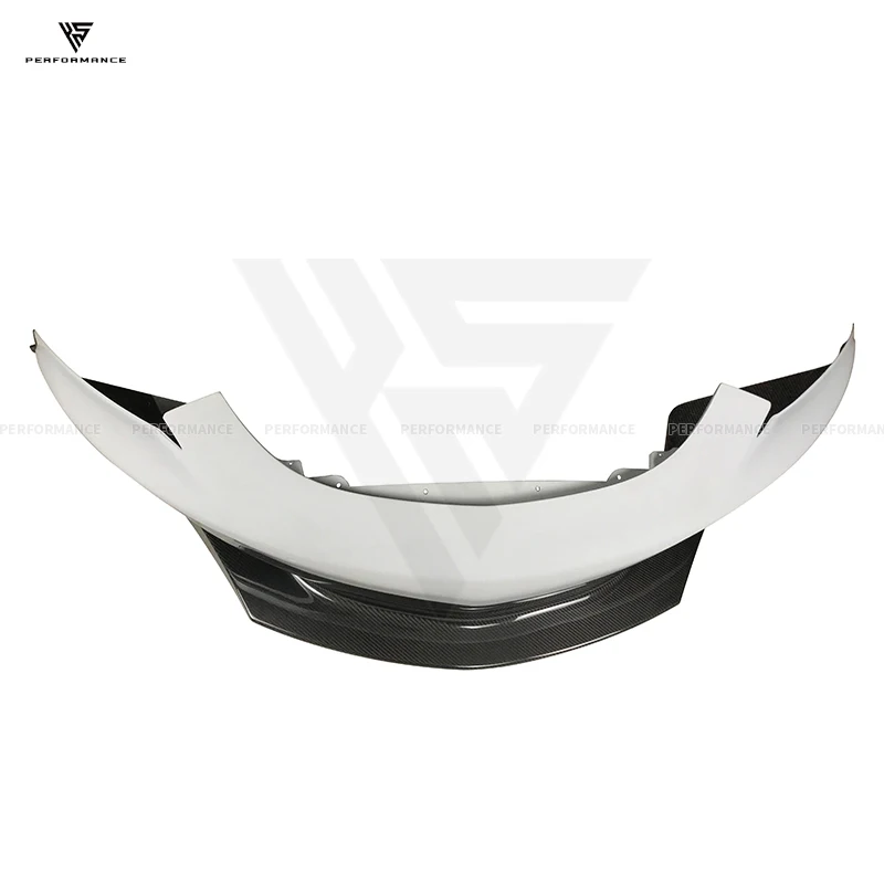 

Upgrade 600LT Style Dry Half Carbon Fiber Car Parts Front Bumper For Mclaren 540C 570S 570GT 2015-2018 Carbon Bumper
