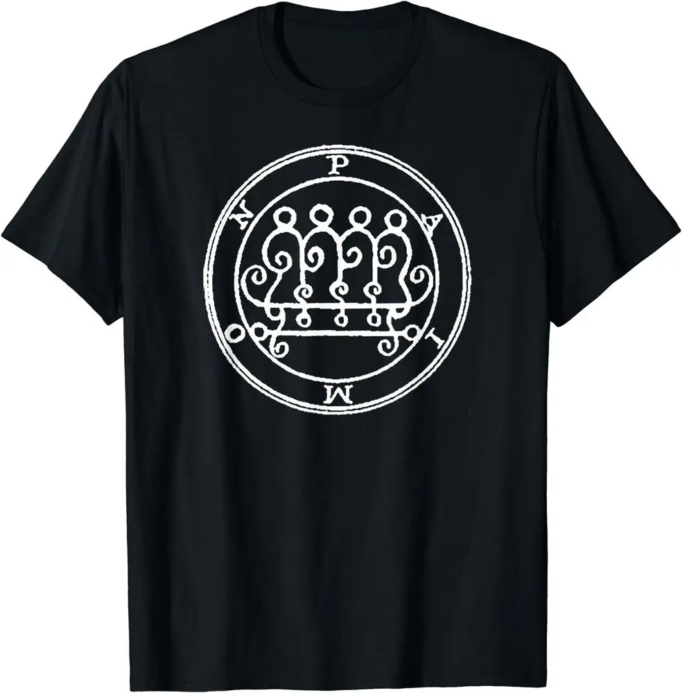 Seal Of Paimon Sigil Talisman Circle Goetia Gods T-Shirt Anime Graphic T-shirts High Quality 100%Cotton Short Sleeve