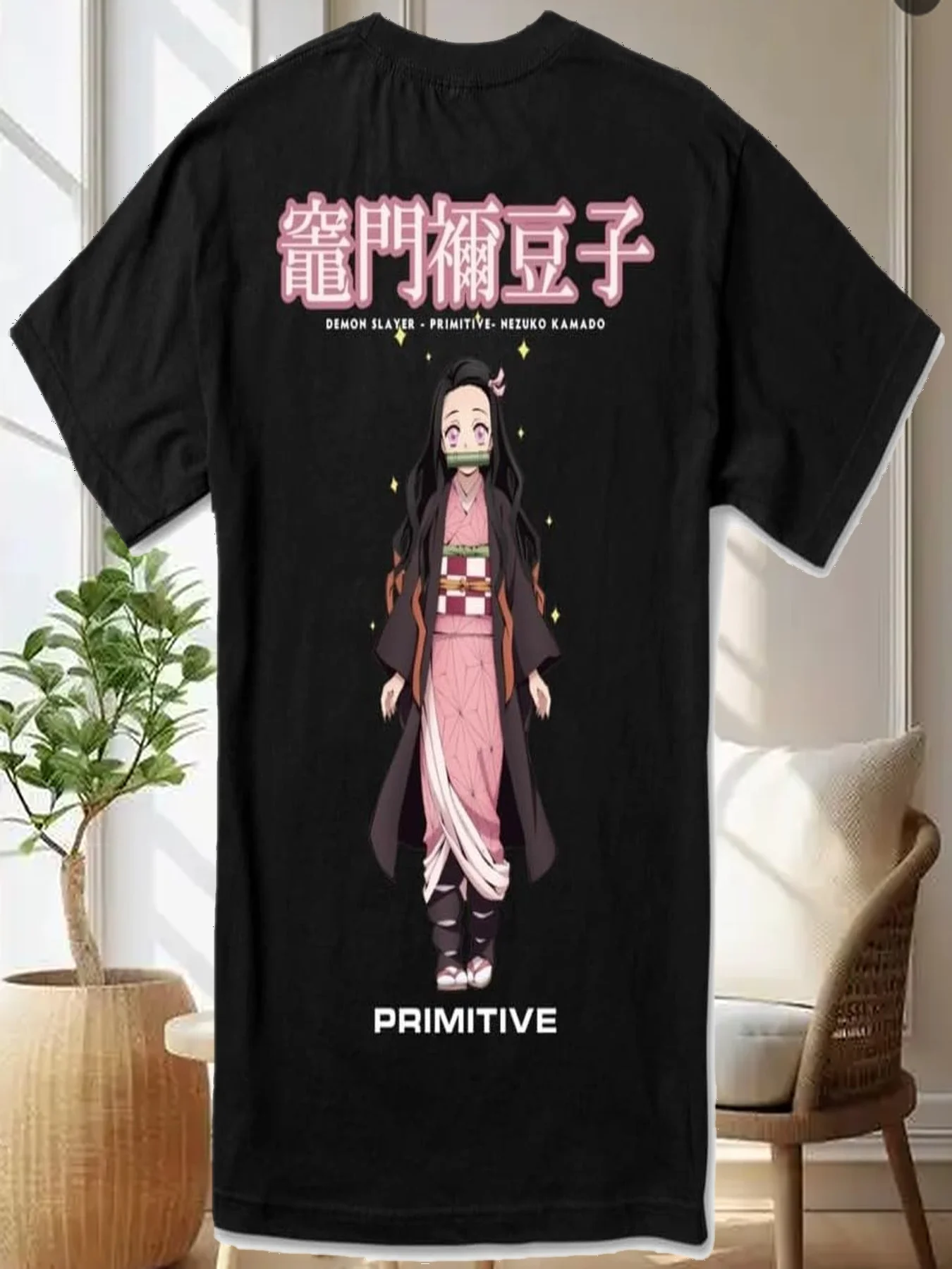 

Футболка Primitive x Demon Slayer Nezuko Kamado (+3 цвета) (as1, Alpha, m, Regular, Regular, Black)