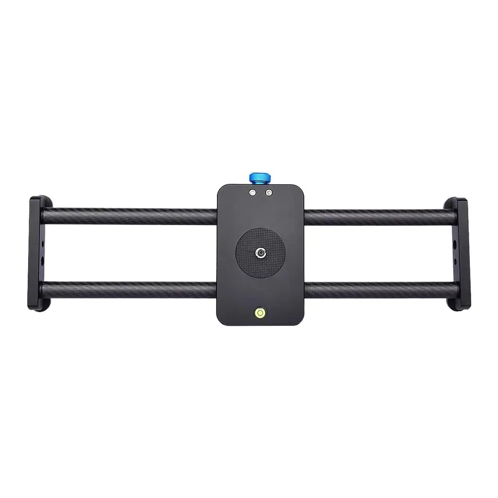 Manual Carbon Fiber Camera Slider Rail 40cm Stabilizer Track System for Camera Cinematic Video Production