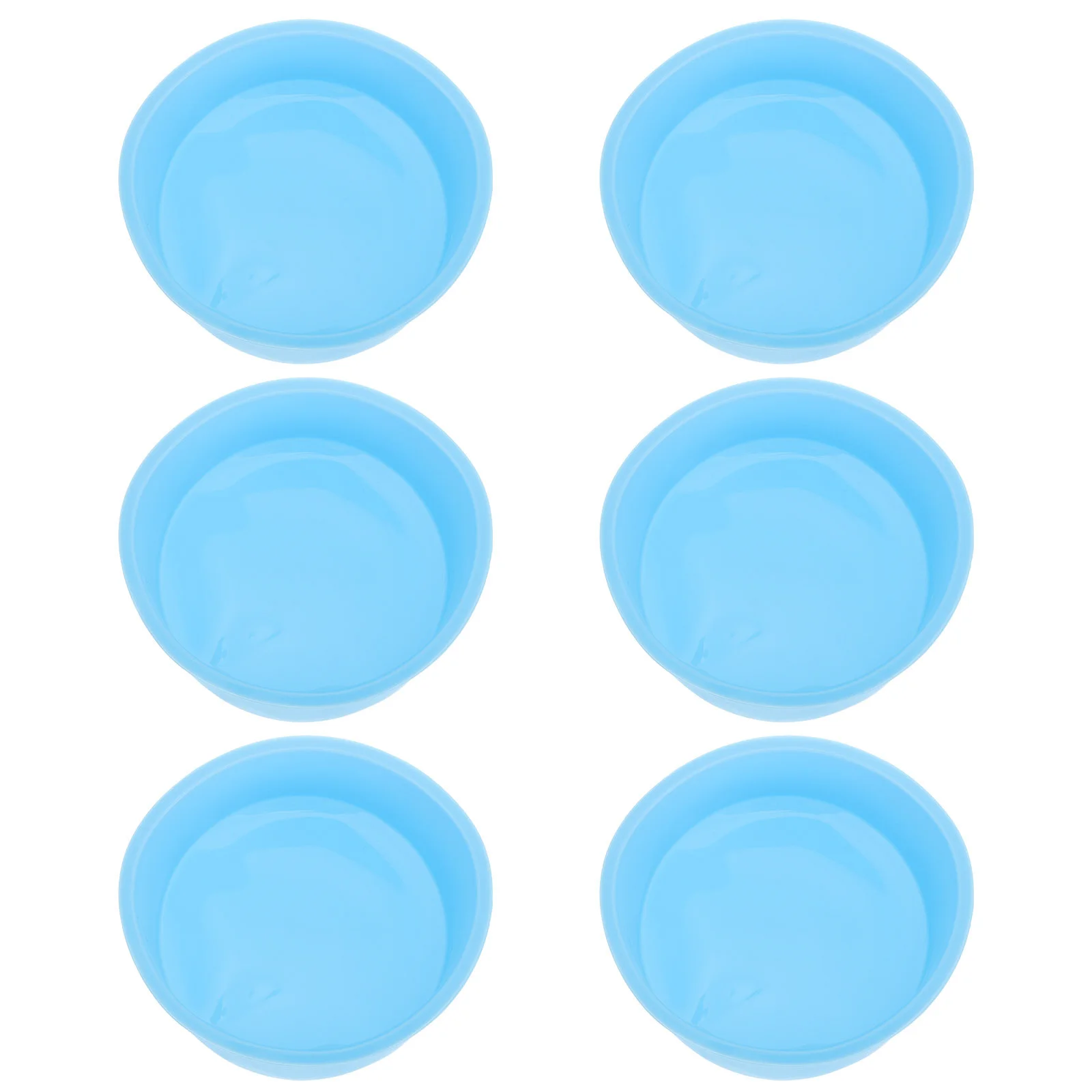 

6 шт. силиконовые формы для торта, гладкая внутренняя стена, гибкие формы для выпечки для дома, хлеба, кексы, оборудование для выпечки тортов, инструменты для выпечки