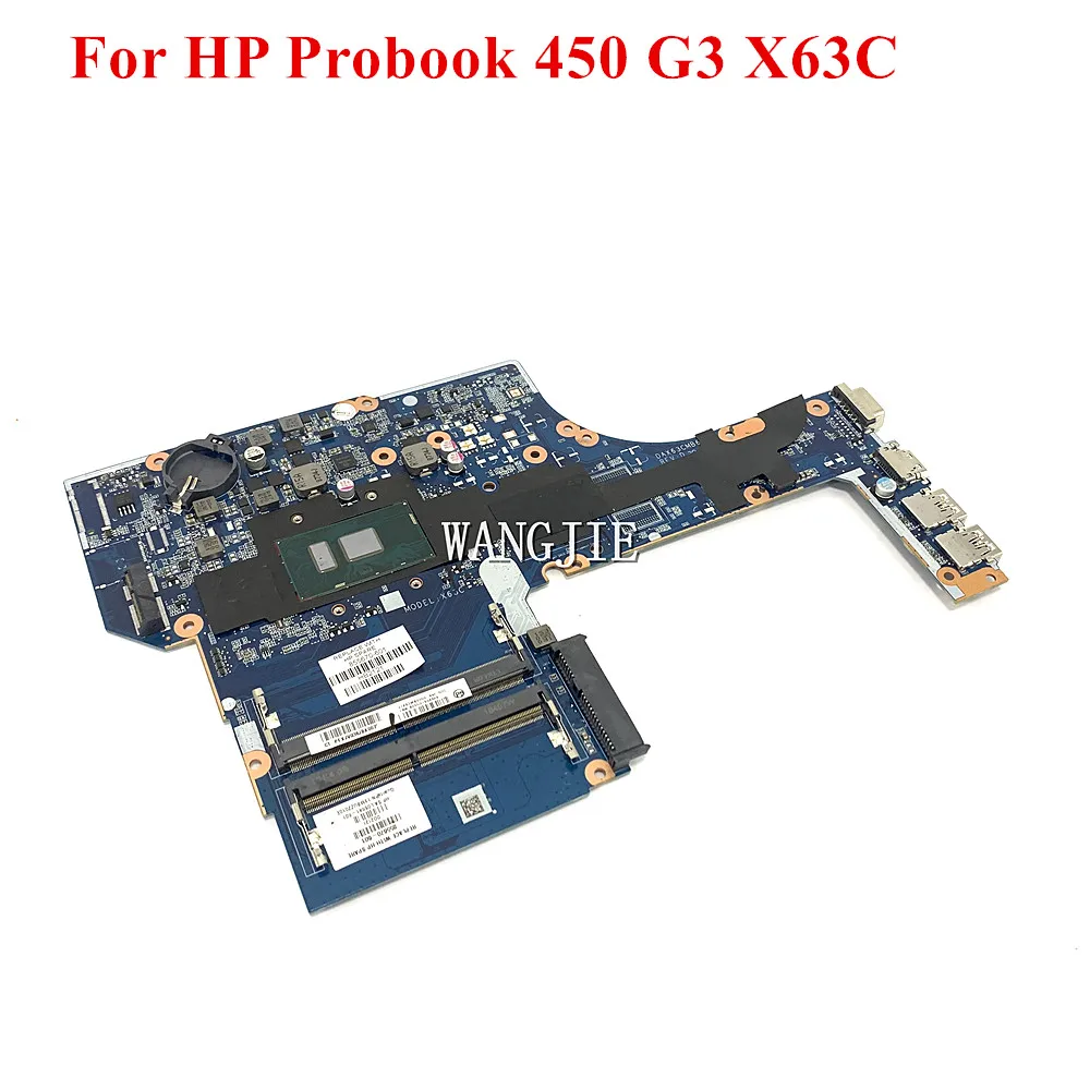 855671-601 For HP Probook 450 G3 Laptop Motherboard DAX63CMB6D1 DAX63CMB6D0 855672-601 855670-601 X63C 100% Working