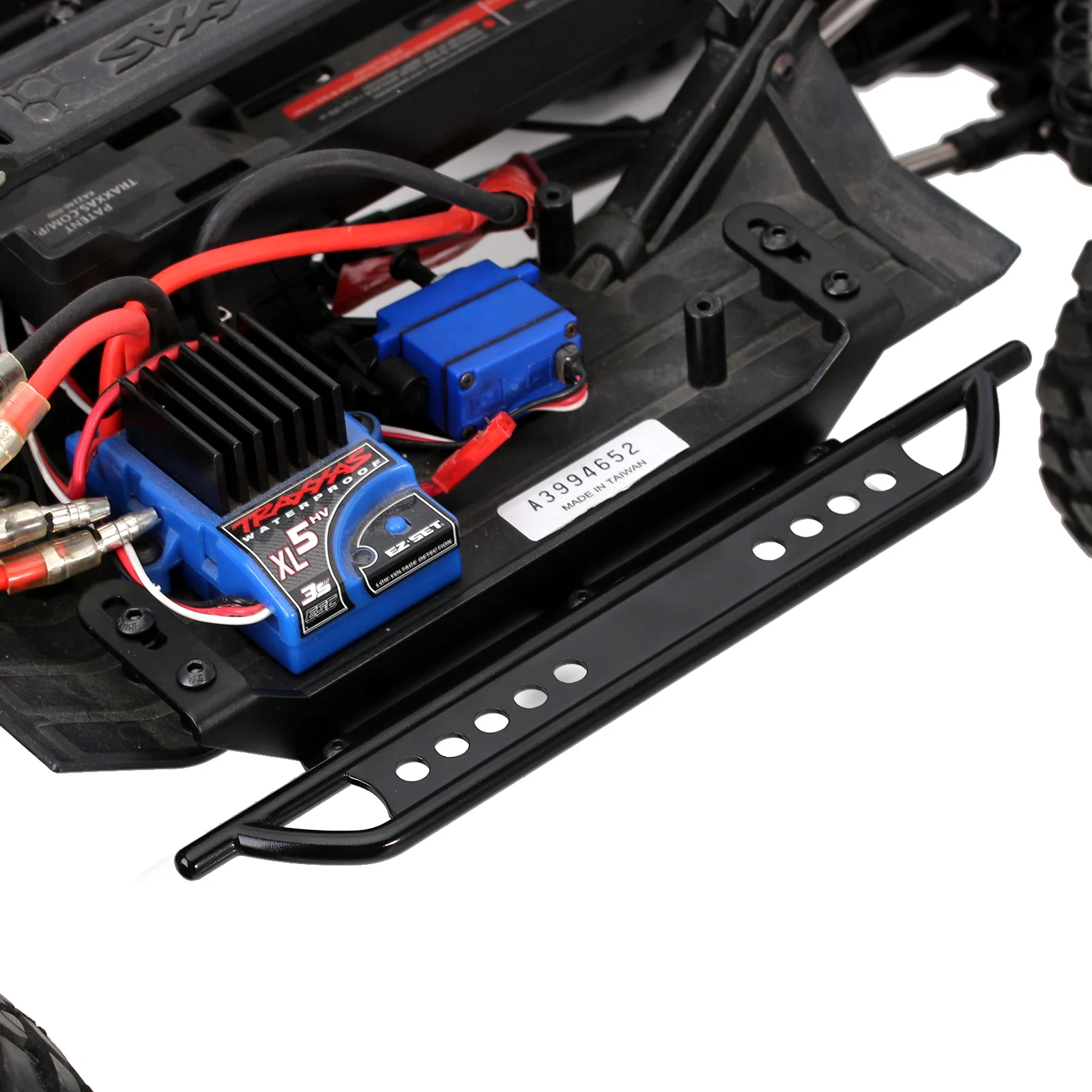 INJORA TRX4 Rock Pedal Metal Sliders 2PCS nero per 1/10 RC Crawler Car TRX-4 parti di aggiornamento