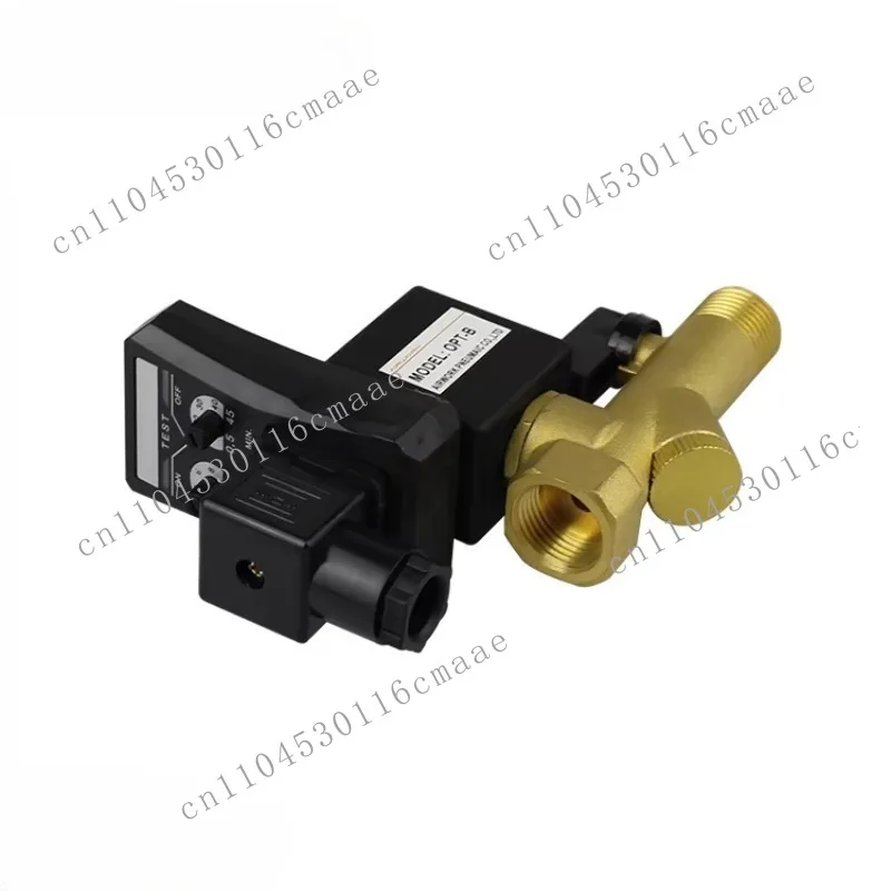 High quality electric automatic switching brass controlled drain valve for air compressor OPT-A-G OPT-B 1/2 DC24V AC 240V