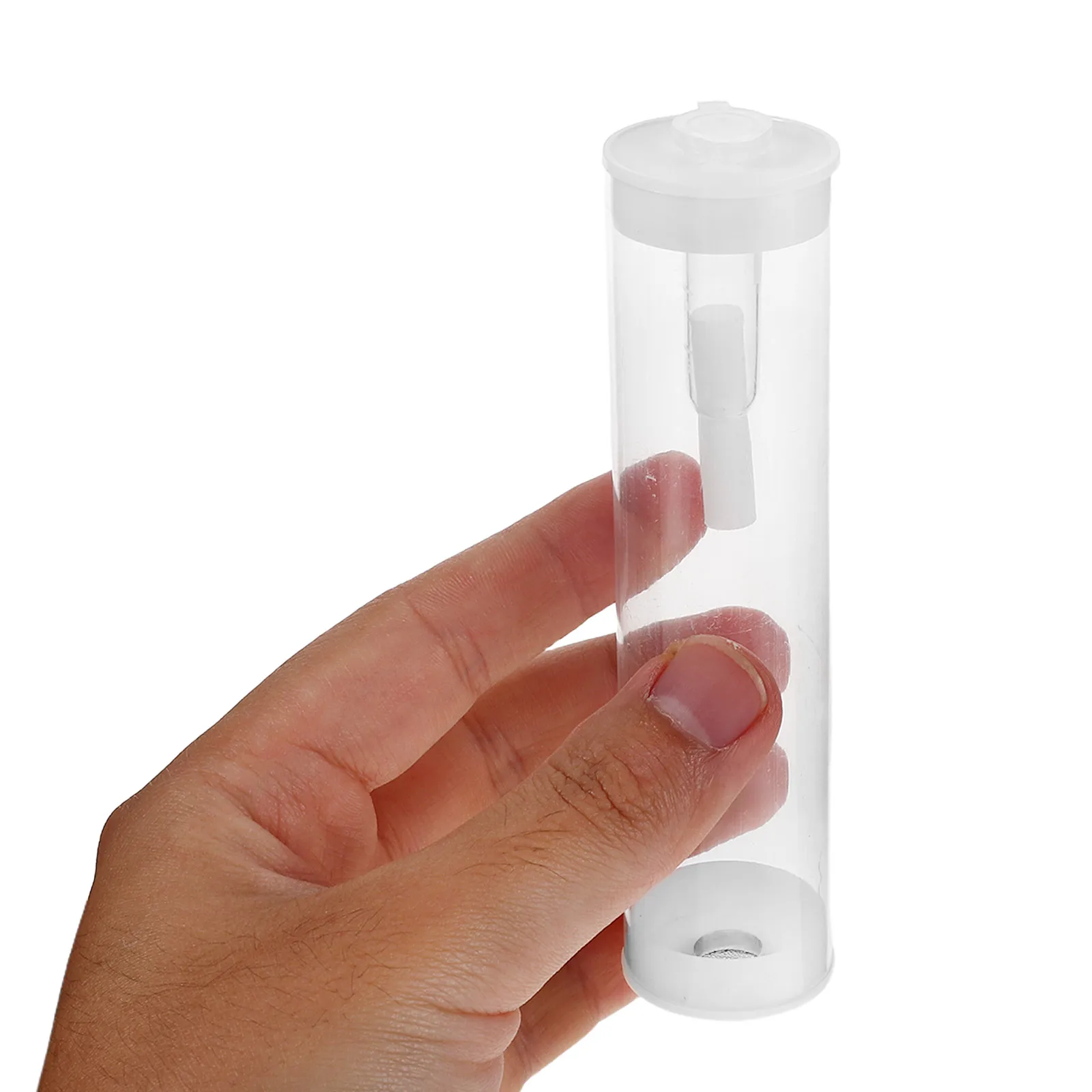 

Bug Collection Tube Transparent Insect Observation Container Breathable Lid Lightweight Portable Insect Collector For Kids
