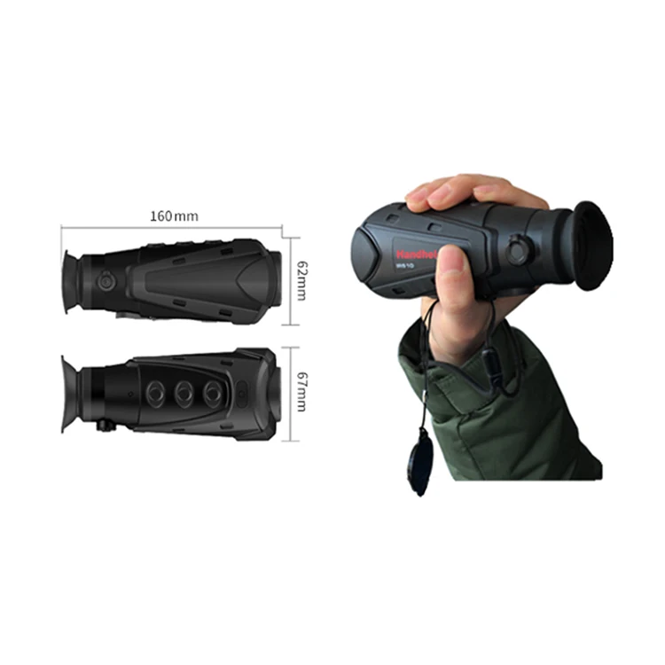 handheld thermal scope for  portable   long range mobile app 384*288 resolution Flir