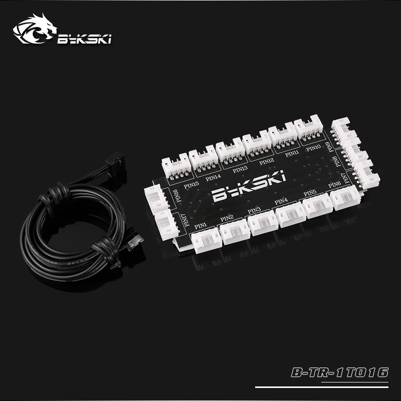 Bykski B-TR-1TO16 16 Channels RBW Led Device Sync Distributor