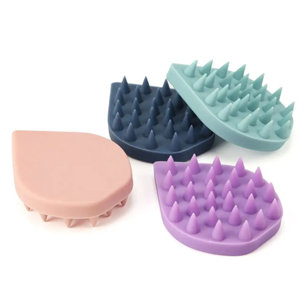 

Scalp Massage Silicone Massage Brush Relieve Fatigue Multifunction Hair Washing Comb Wet and Dry Relax Bath Shower Brush Women