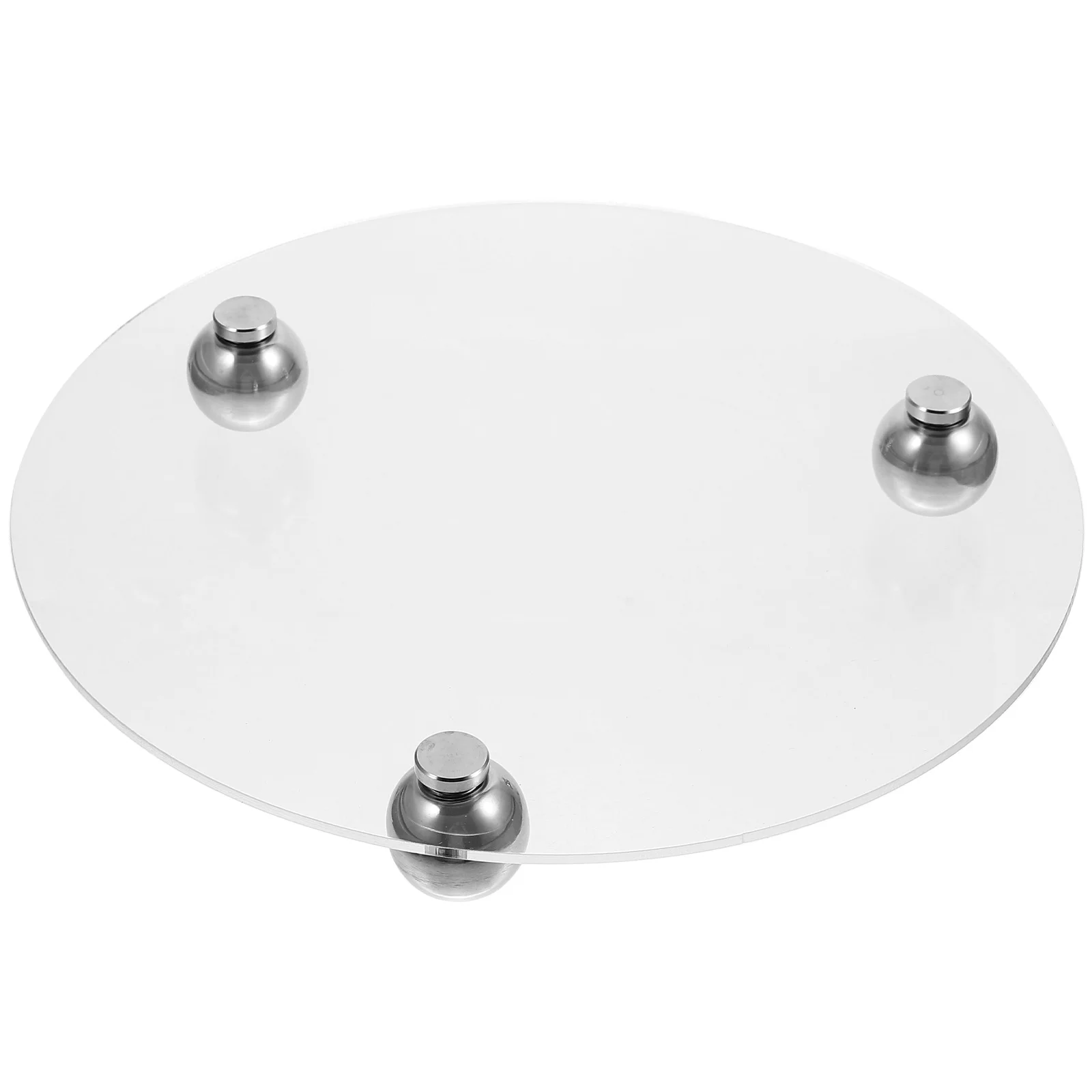 

Acrylic Storage Tray Desktop Organizer Home Stainless Steel Trays Simple Sundries Holder Jewelry Aromatherapy