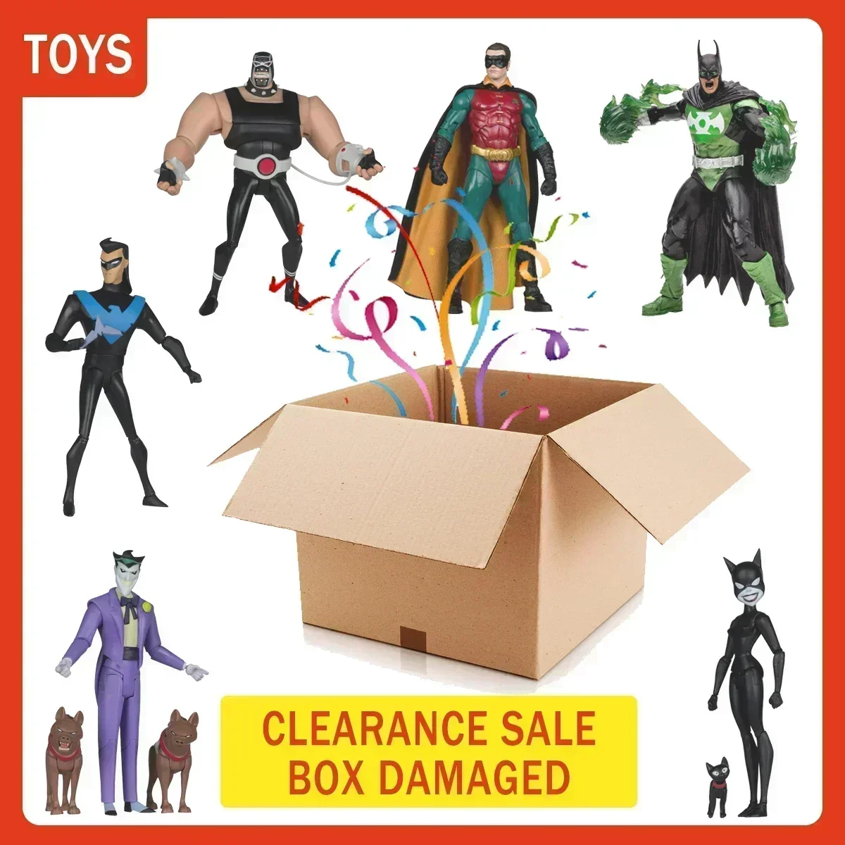 100% оригинальные игрушки McFarlane, коллекция экшн-фигурок, модель куклы, коробка для игрушек, поврежденная
