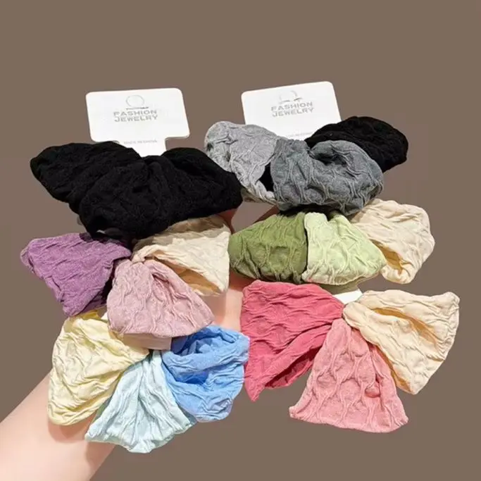 طراز جديد 2026، مرونة عالية، حبال شعر متينة، أربطة مطاطية للأطفال وأكمام شعر، ربطات شعر وحلقات شعر للنساء