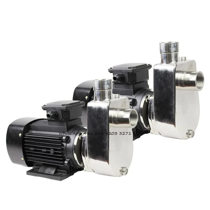 

Stainless Steel Self Priming Pump Corrosion Resistant Chemical Transfer Acid and Alkali Pump Food Beverage Water Booster Pump