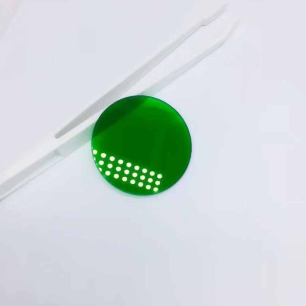 532nm Green Optical Glass LB1 VG9 Bandpass Filter High Purity Fused Green Light Filter Accessories