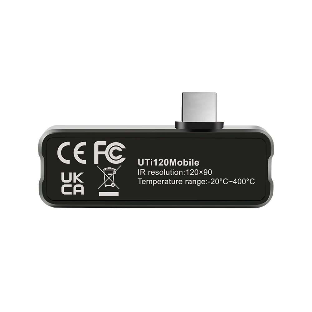 UNI-T UTi120 휴대폰 적외선 열화상 카메라 온도계 산업용 검사 열화상 카메라