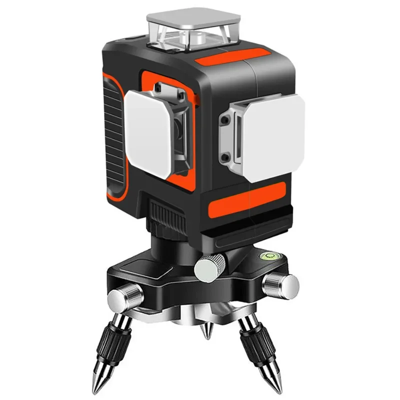Marking instrument 360-degree 3D fine line high-precision automatic line level instrument 12 lines red light green light