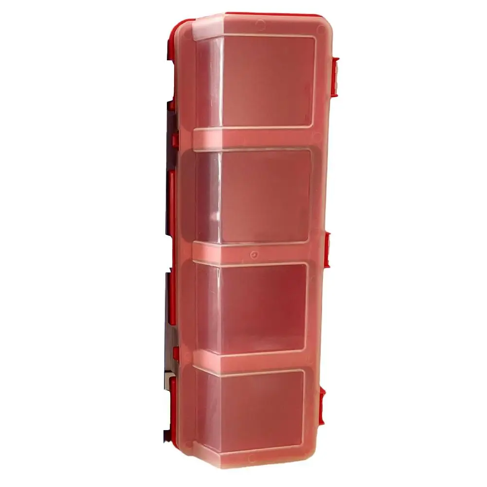4-compartment Parts Storage Box Small Classification Screw Hardware Accessories Box Tool Organizer For Woodworking Electric M7J1