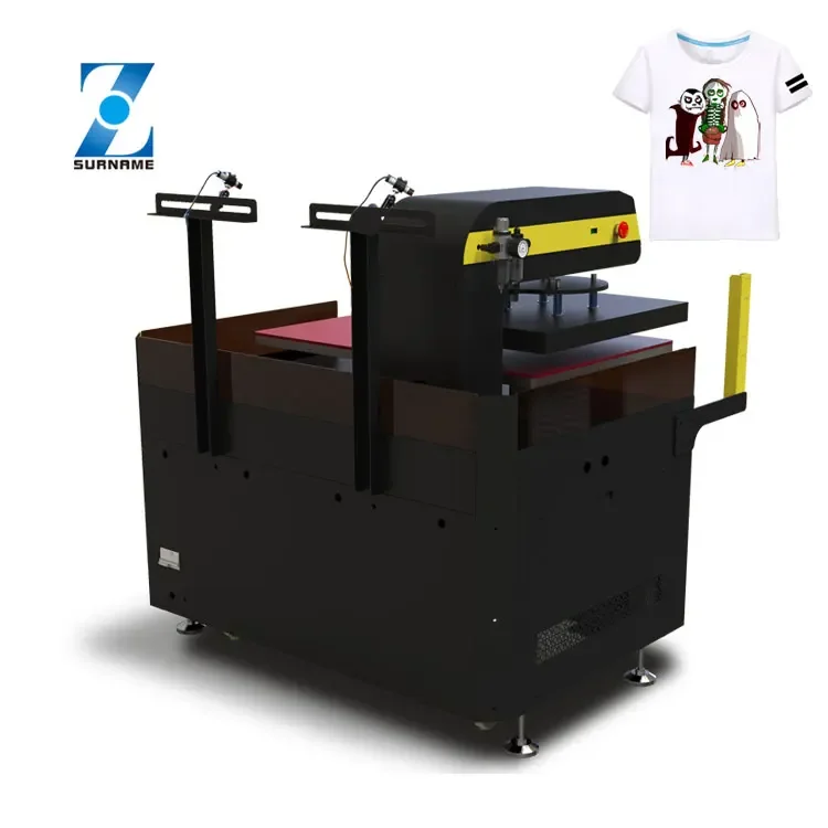 New Technology One Key Setting Heat Press Machine For Sublimation Printing 16 X 24 Inch Double Station